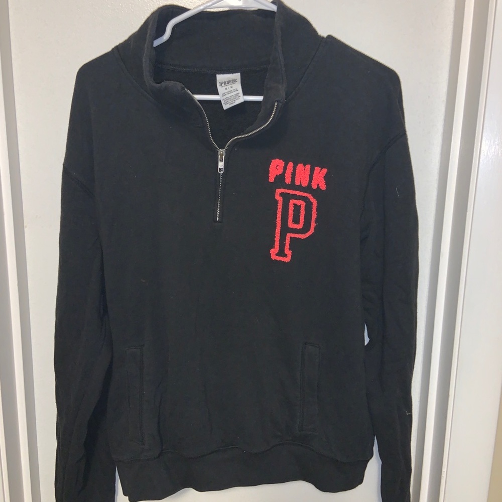 Quarter Zip VS Pink Pull Over